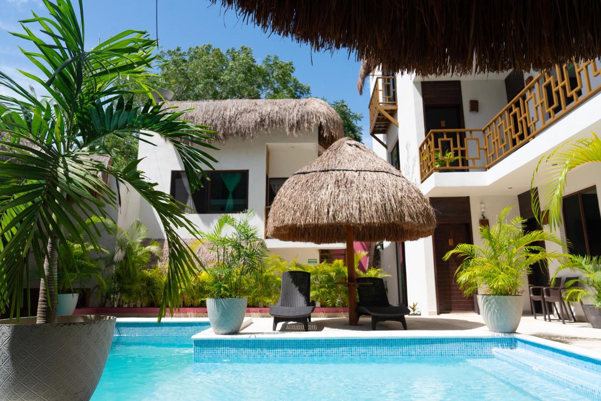 Hotel Diosa Del Agua Bacalar Kültér fotó